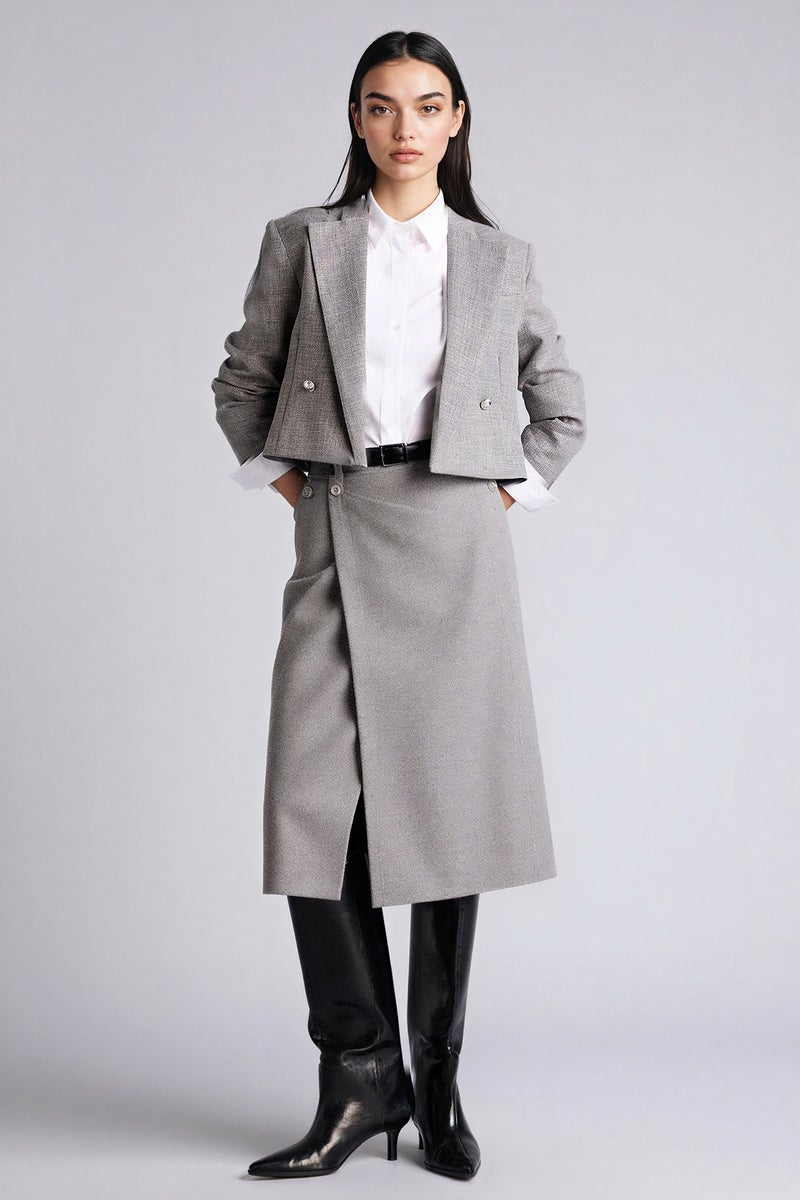 ديفاكتو جيبة ميدي بخصر عادي - Image 1